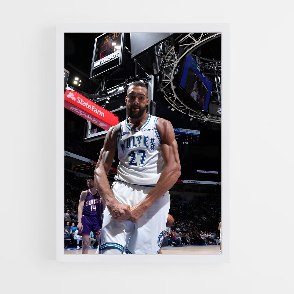 Poster Rudy gobert images – affiche Basketball (vue 3)